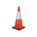 Hi-Vis Traffic Cone for pedestrian and traffic management