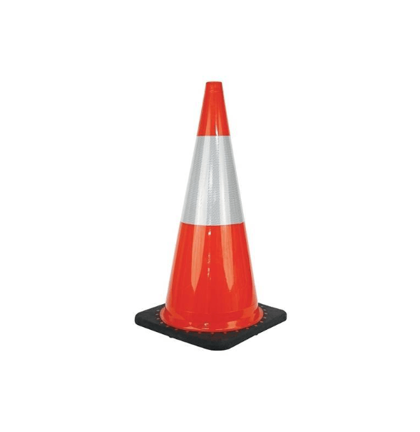Hi-Vis Traffic Cone for pedestrian and traffic management